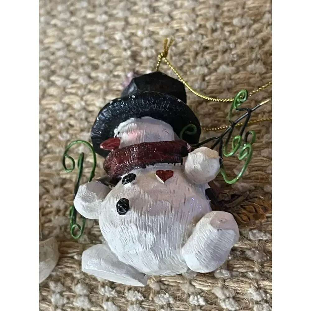 snowman Christmas ornaments  -2